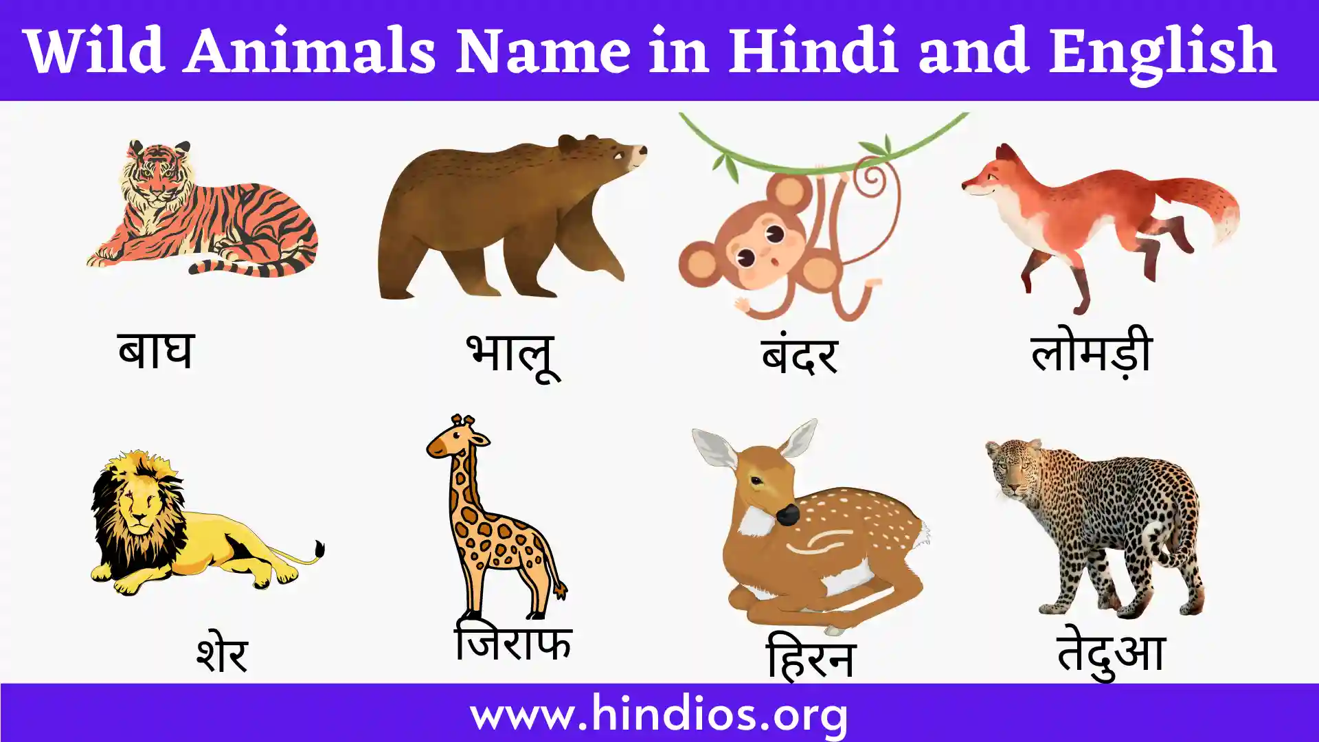 50-wild-animals-name-in-hindi-and-english